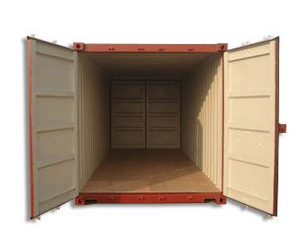 20′ Double Door Shipping Container